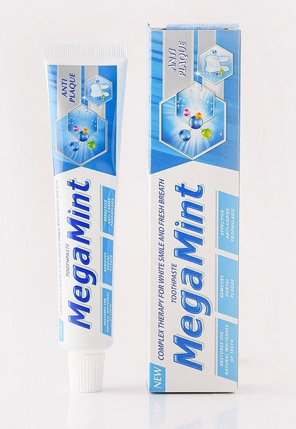 Mega mint Зубна паста Anti-plaque (3 800 023 406 295)
