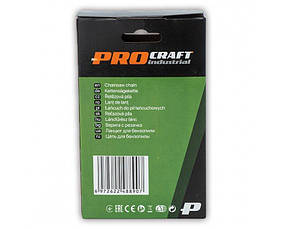 Ланцюг до бензопилки Procraft, 35 см, 52 х 3/8" Lp, ширина 0,050", коло, фото 4