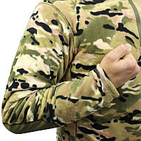 Тактична кофта Lesko A973 Camouflage CP XL 36р. флісова чоловіча 9 шт., фото 8