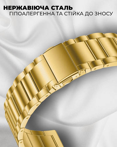 Купить Металлический браслет Shape (20 мм) Черный, цена 365 ₴ — Prom.ua ...