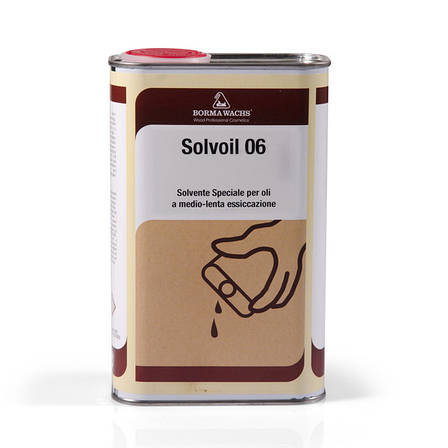 Розчинник для олій, повільно висихаючий, Solvoil 06, Borma Wachs (Італія), тара: 5л, фото 1