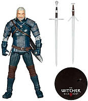 Фигурка McFarlane Witcher Geralt of Rivia Геральт из Ривии Viper Armor 18 см.