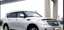 Вітровики Nissan Patrol (Y62) 2010 VL Tuning
