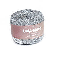 Пряжа люрекс Lana Gatto New Glitter 8592 Серебро