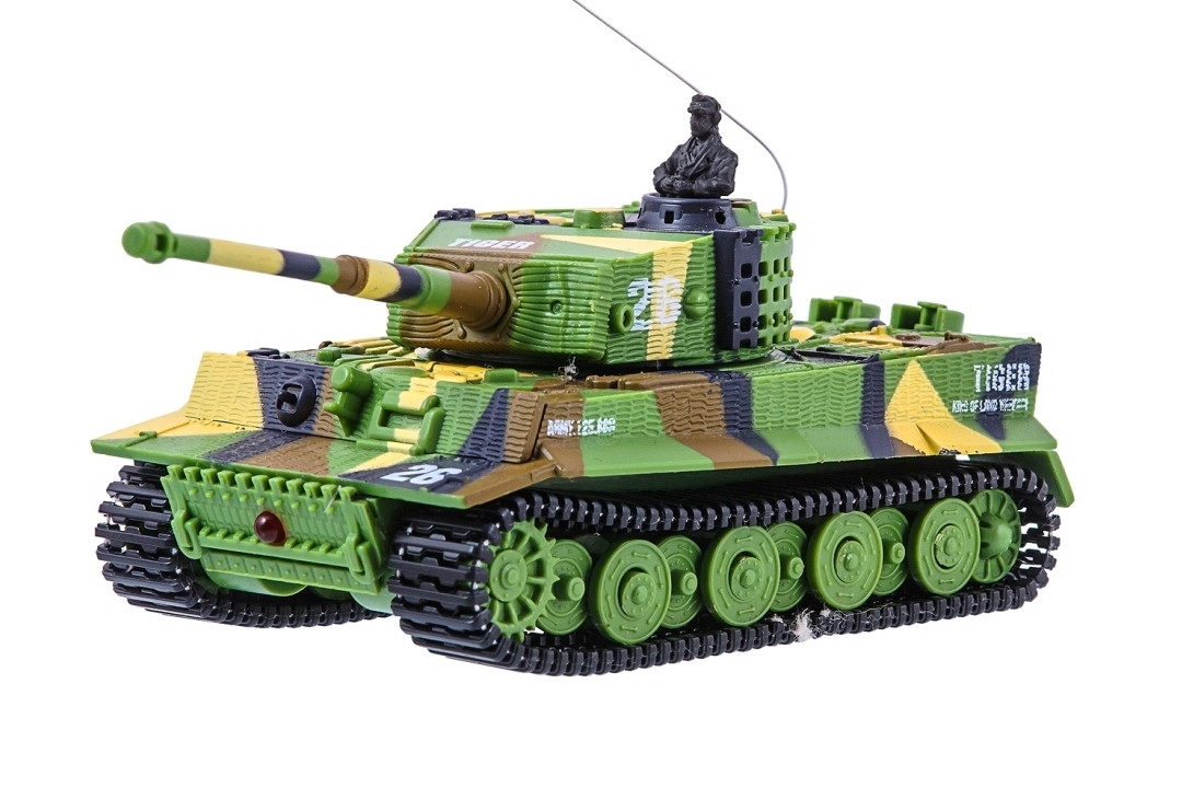 Танк На Радиоуправлении 1:72 GWT Tiger 2117 (Хаки Зеленый) (ID.