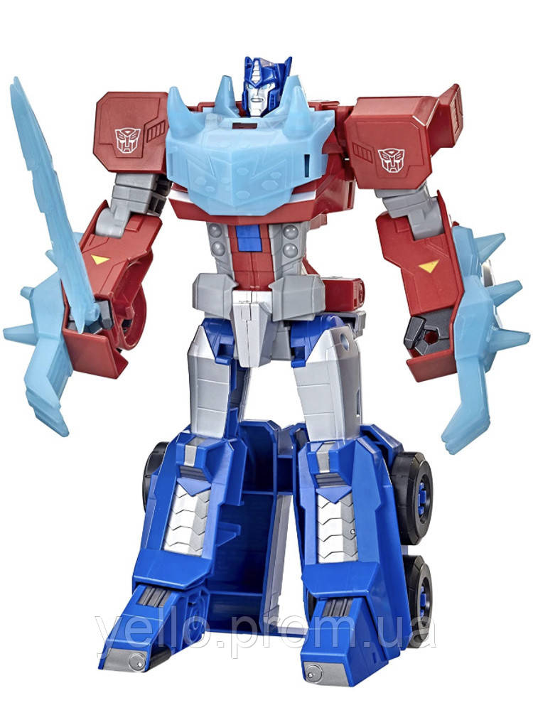 Transformers Toys Bumblebee Cyberverse, Optimus Prime світло і звук, 25 см