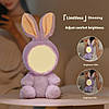 Іграшка-лампа LED у формі ведмедика або зайця з Bluetooth Нічник-колонка, фото 8