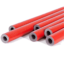 Утеплювач для труб STANDARD ламінований 35 х 6 мм (червоний)