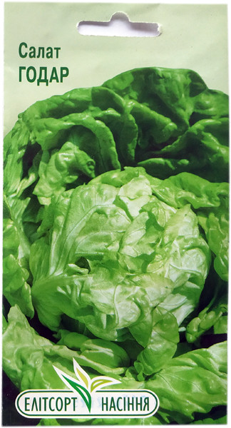 Насіння салату качанного Годар 1 г ранньостиглий, фото 1