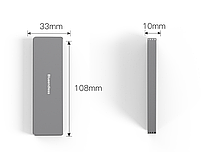 Зовнішня кишеня для M2 SSD NVMe (PCIe) USB 3.1 Type-C Blueendless 2801N Original, фото 6