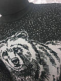 Молодіжний стильний светр з ведмедем розмір M,L,XL,XXL, фото 7