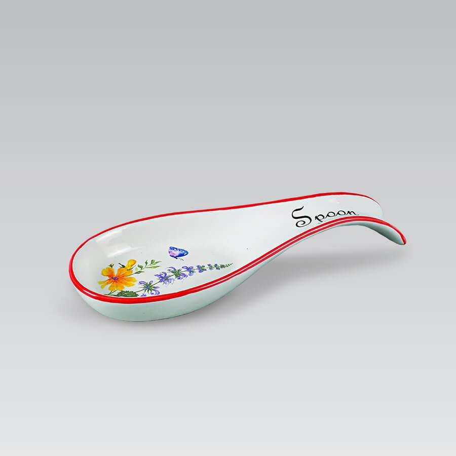 Підставка під ополоник керамічна Маестро Maestro Flora MR-20008-46