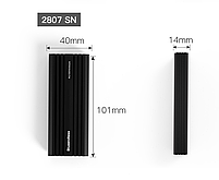 Зовнішня кишеня для M2 SSD NVMe (PCIe) і NGFF (Sata) USB 3.1 Type-C Blueendless 2807SN Original, фото 4