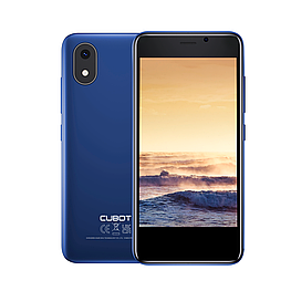 Смартфон Cubot J10 Blue 1/32 ГБ, компактний 4", Android, для дзвінків, месенджерів, соцмереж