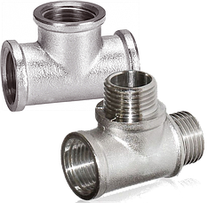 Трійники нікельовані