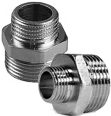 Перехідники нікельовані