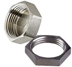 Гайки заглушки нікельовані