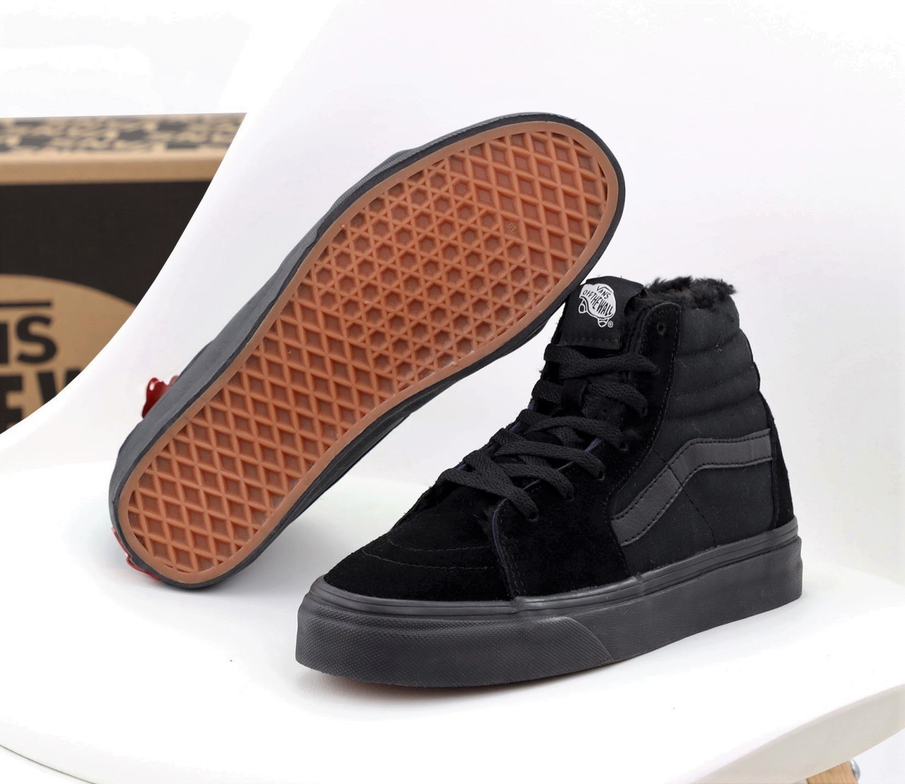 Зимние кеды Vans Old Skool SK8-HI мужские кеды vans, vans кеды женские ...