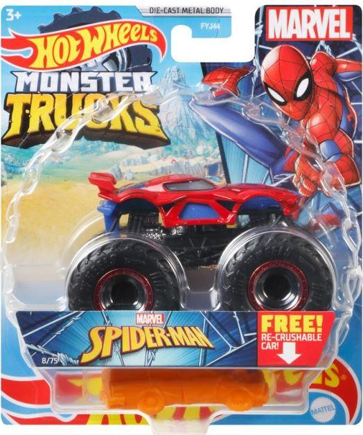 Машинка-позашляховик"Monster Trucks" 1:64,в асорт. №FYJ44/ Hot Wheels/, фото 1