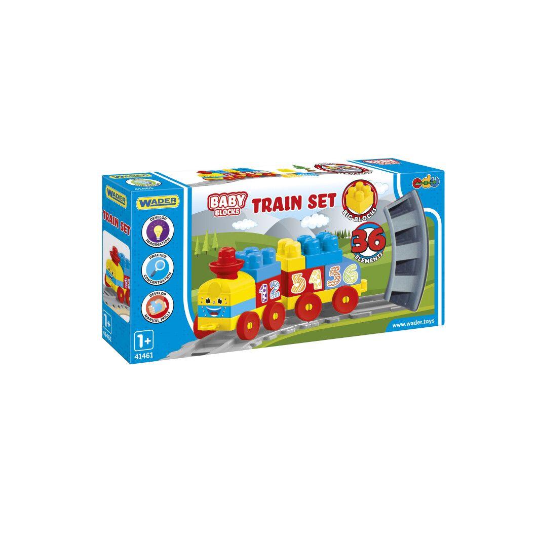 Залізниця "Baby Blocks" 36ел 1,45м №41461/Тигрес/