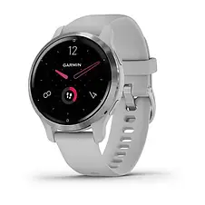 Смарт-годинник Garmin Venu 2S Silver Stainless Steel Bezel with Mist Gray Case and Silicone Band, фото 4