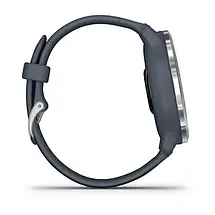 Смарт-годинник Garmin Venu 2 Silver Stainless Steel Bezel with Granite Blue Case and Silicone Band, фото 6