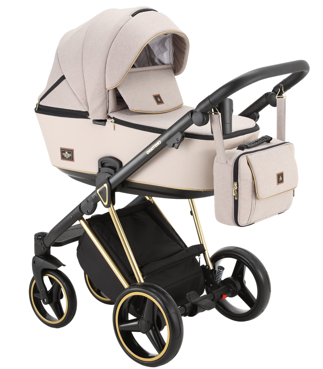 Дитяча коляска 2 в 1 Adamex Cristiano Special Edition CR-451
