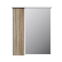 Шкаф с зеркалом для ванной AM.PM GEM S M91MPL0601WF38 60x72x16.7см c подсветкой коричневый 130370