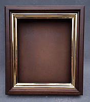 Кіот для ікони c внутрішньої рамою позолоченій, фото 5