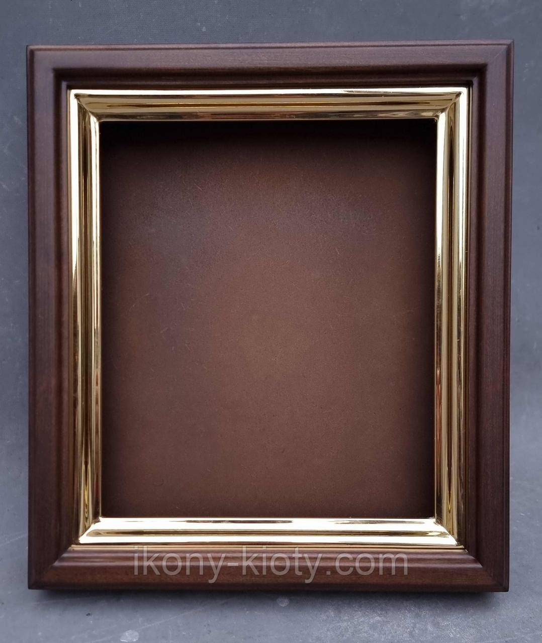 Кіот для ікони c внутрішньої рамою позолоченій, фото 1