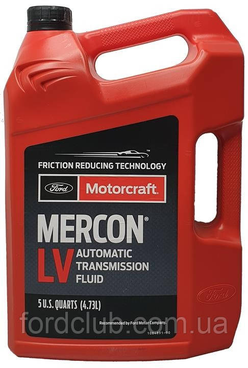 Ford Motorcraft Mercon LV 4.73 л (для АКПП)