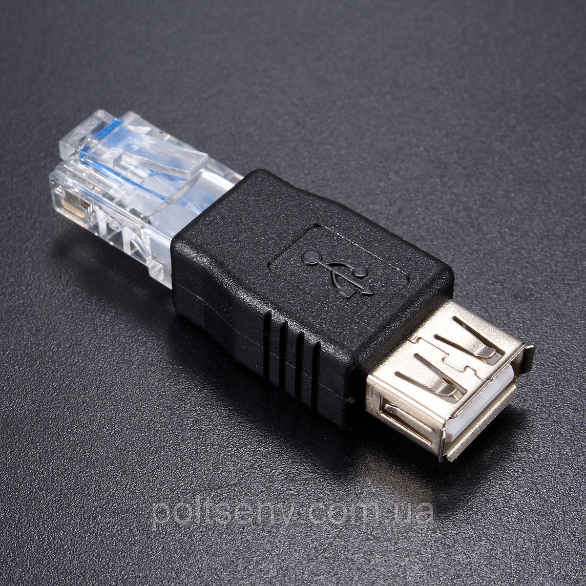 Адаптер USB (мама) LAN RJ45 Ethernet Мережевий Конвертер Перехідник