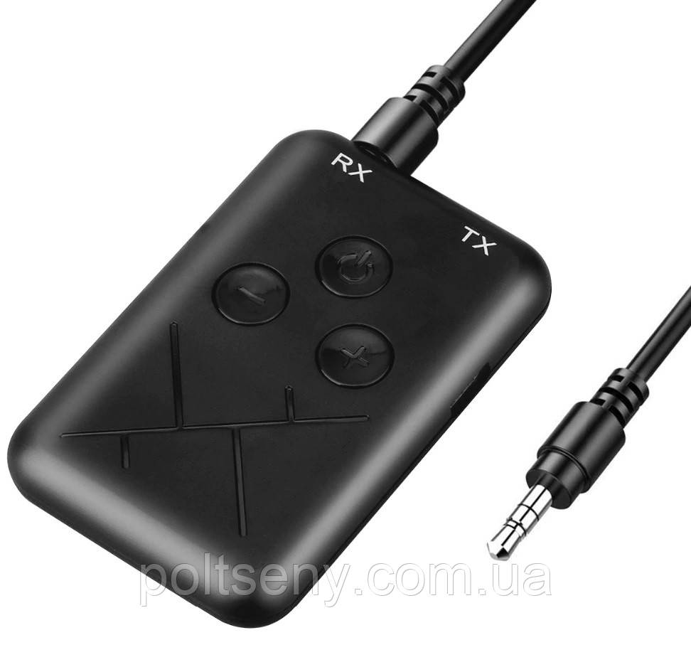 2 в 1 Bluetooth 5.0 TX RX Передатчик Приемник 3.5 мм Беспроводной Стерео Аудио Адаптер с Аккумулятором - фото 5 - id-p1543694007