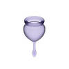 Менструальні чаші Satisfyer Feel good Menstrual Cup Lila, фото 3