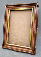 Кіот для ікони фігурний з внутрішньою дерев'яною рамою і штапиком під золото, фото 6