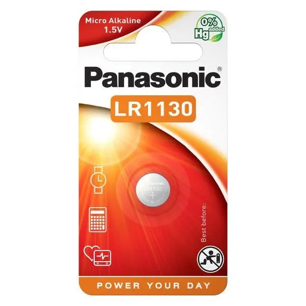 Батарейка Panasonic LR-1130 BLI 1 Dark Gray 1 Шт — Купить Недорого на ...