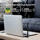Мережевий адаптер TP-Link Archer T2U plus Black, фото 8