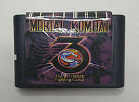Ultimate Mortal Kombat 3 картридж Sega 16 bit V2