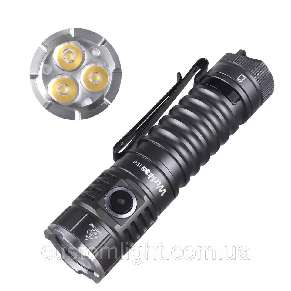 Ліхтарик Wurkkos TS21 3500LM, 3* SST20 5000К