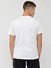 Біла футболка Fruit of the loom Valueweight класична 61036-30 Чоловіча базова однотонна 100% бавовна, фото 7