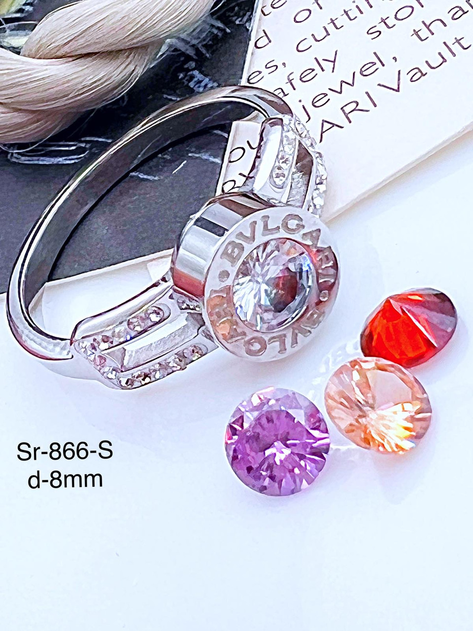 Кільце Stainlees Steel (преміум) Sr-866(6)