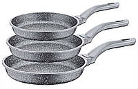 Набор сковородок O.M.S. Collection 3255-Grey 3 предмета (86274)