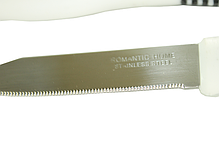 Ножі на аркуші ARAMONTINA з зубцями 7.5см/12шт:Помаранчевий, фото 3