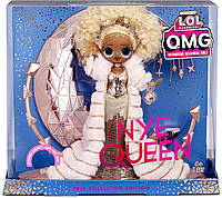 Коллекционная кукла ЛОЛ ОМГ Праздничная Леди Най Куин LOL Surprise Holiday OMG NYE Queen От MGA