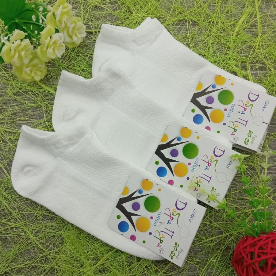 Шкарпетки дитячі літні із сіткою Добра Пара, Р20-22, білі 30031789, фото 1