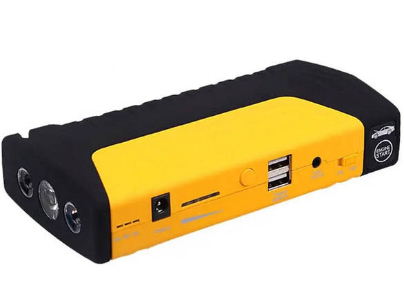 Пусковий пристрій авто акумулятора MHZ Jump Starter 6756 2000W, зелене, фото 1