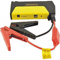 Пусковий пристрій авто акумулятора MHZ Jump Starter 6756 2000W, зелене, фото 4
