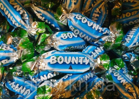 Шоколадні Міні цукерки Баунті,Bounty" 1кг