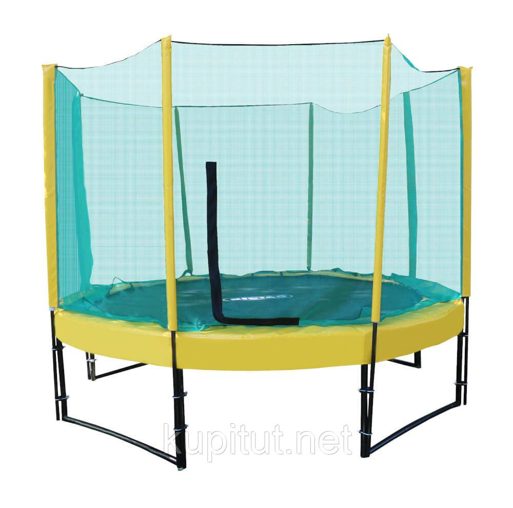 Батут з сіткою KIDIGO Premium 244 см (yellow-yellow) (222769)