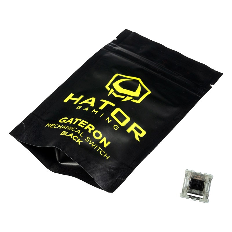 Набір механічних перемикачів Hator Hotswap Switch Gateron Black (HTS-114)